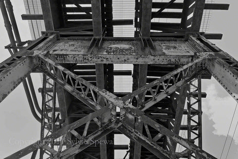 Under The Trestle Bridge Aluminum - Philadelphia, PA - Sylvie Rose Spewak
