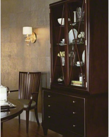 Barbara Barry Glass Front Cabinet- Baker Furniture