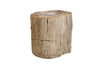 Petrified Wood Side Table - Bernhardt Interiors
