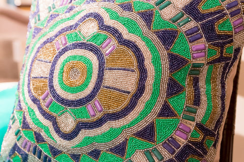 Kulu Medallion With Various Beads - Sabira Collection