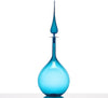 Tear Drop Large Decanter, Steel Blue - Joe Cariati