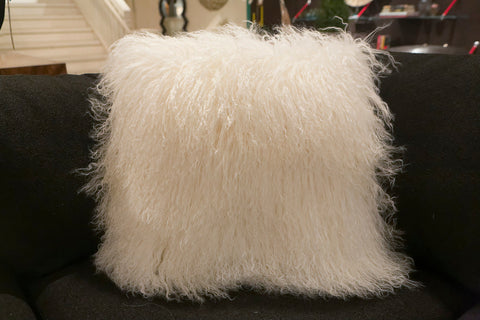 Tibetan Lamb Wool Pillow 20" x 20" - Auskin