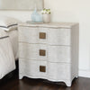 Toile Linen Bedside Chest - Studio A