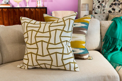 Sorento Collection Trapeze Pillow - Sabira Collection