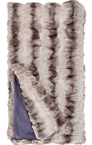 Truffle Chinchilla Couture Collection Fur Throws - Fabulous Furs