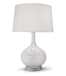 Ceramic Ivory Lamp - Regina Andrew