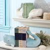 Whale Tale Blue Bookends - Two's Company