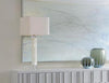 White Calcite and Quartz Table Lamp - John-Richard