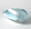 Ivory Turquoise Feather Swirl Murano Glass Collection - Global Views