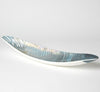 Ivory Turquoise Feather Swirl Murano Glass Collection - Global Views