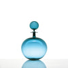 Low Round Large Decanter, Steel Blue - Joe Cariati