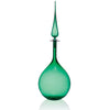 Tear Drop Large Decanter, Emerald - Joe Cariati