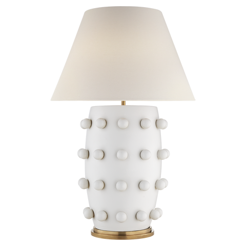 Linden White Table Lamp - Visual Comfort & Co.