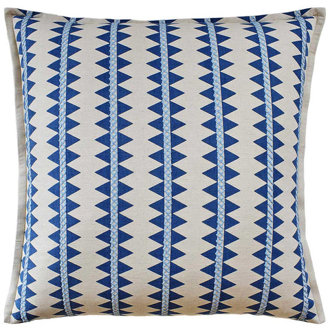 Reno Stripe Embroidery Pillow - Ryan Studio