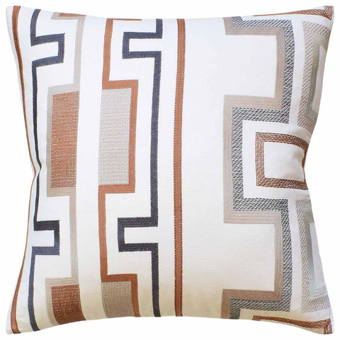 Tritone Embroidery Pillow - Ryan Studio