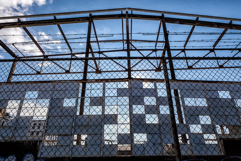 Brickyard Gate - Philadelphia Winter 2013 - Sylvie Rose Spewak