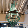 Beaded Turquoise Chandelier - Regina-Andrew Design