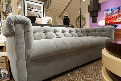 Sofa of the Season - The Tufted Chester and Chairs by Vanguard Furniture