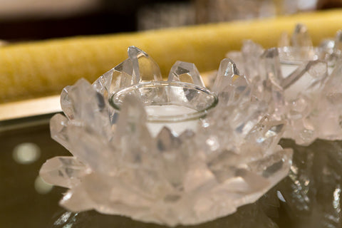 Faux Quartz Votive Holder - Regina Andrew Designs