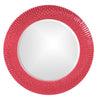 Bergman Mirror, Lacquer - Howard Elliott - Glossy Hot Pink