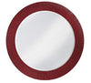 Bergman Mirror, Lacquer - Howard Elliott - Glossy Burgundy