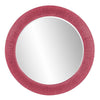 Bergman Mirror, Lacquer - Howard Elliott - Glossy Hot Pink