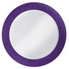 Bergman Mirror, Lacquer - Howard Elliott - Glossy Royal Purple