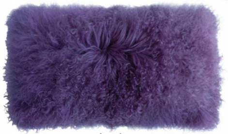 Tibetan Lamb Wool Pillow 11