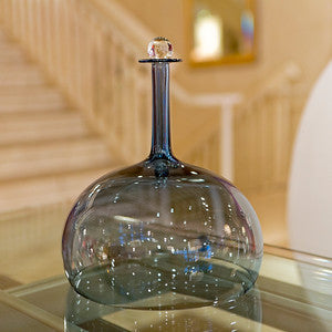 Cloche Serving Dish, Ice Blue - Joe Cariati