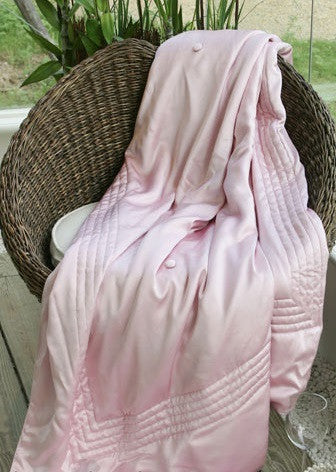 Classic Silk Throw Queen Apricot - Kumi Kookoon