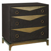 Cadena Three Drawer Chest - Currey & Company