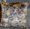 Painted Velvet Pillow Gray 14x20 - Ryan Studio