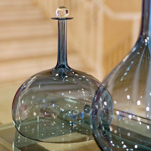 Cloche Serving Dish, Ice Blue - Joe Cariati