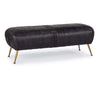 Beretta Leather Bench - Regina Andrew