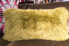 Long Wool Lime Pillow 11" x 22" - Auskin