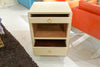 Ming Two Drawer Side Table, Natural - Bungalow 5