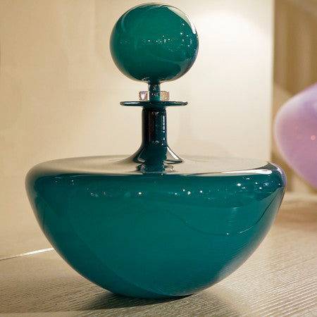 Low Arc Petite Decanter, Azure - Joe Cariati