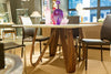 Butterfly Dining Table With White Marble Top - Tonin Casa