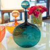 Flask Petite Decanter, Steel Blue - Joe Cariati