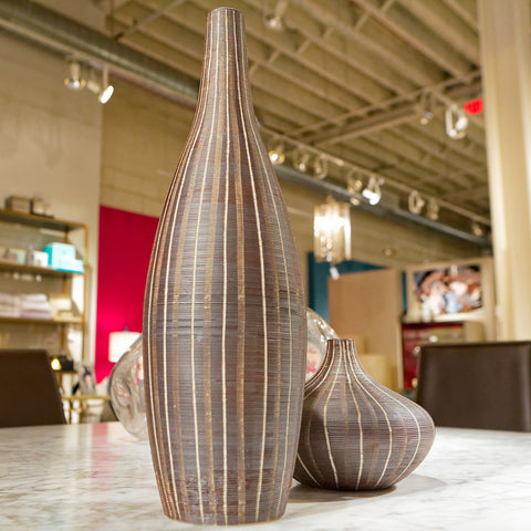 Urchin Porcelain Vase - Gold Leaf Design Group