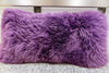 Long Wool Loganberry Pillow 11" x 22" - Auskin