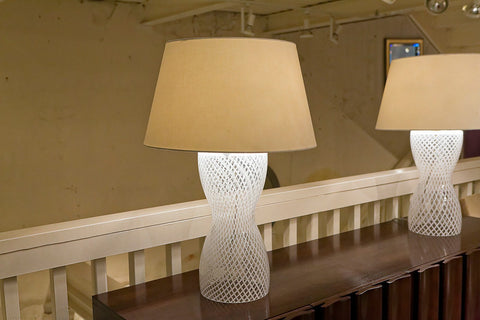 Hourglass Ribbon Lamp - Baker Furniture