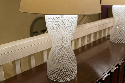 Hourglass Ribbon Lamp - Baker Furniture