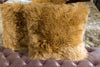 Long Wool Pillow, Toffee 20" x 20" - Auskin
