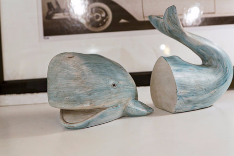 Whale Tale Bookends - Two's Company