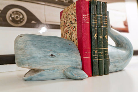Whale Tale Bookends - Two's Company