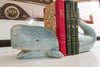 Whale Tale Blue Bookends - Two's Company