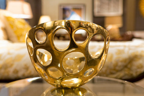 Passage Bowl Large Gold  - Nima Oberoi-Lunares