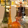Fluted Cone Large Decanter, Tourmaline - Joe Cariati