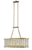 Frinton Rectangular Chandelier - Currey & Co.